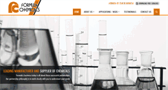 Desktop Screenshot of formulachemicals.com.au